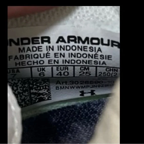 New Under Armour Harper 8 Low USA ST Baseball Cleats 3026590 100 Men's Size 7 - Picture 6 of 6